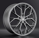Литой диск LS FlowForming RC71 8.5x20 5x108 ET 40 Dia 63.3 (чёрный глянцевый с полированной лицевой частью)
