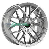 Литой диск Megami MGM-27 6x14 4x100 ET 35 Dia 73.1 (серый темный глянцевый полностью полированнный)