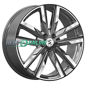 Литой диск КиК КР014 8x20 5x108 ET 45 Dia 63.35 (fury black)