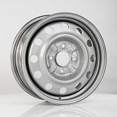 Штампованный диск SDT U4025 6x15 4x114.3 ET 46 Dia 67.1 (серебристый)