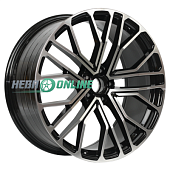 Литой диск RST R2103 9.5x21 5x112 ET 31 Dia 66.6 (черный с полированной лицевой частью)