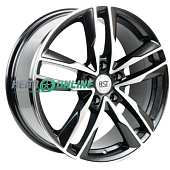 Литой диск RST R 128 7.5x18 5x108 ET 47 Dia 60.1 (черный глянцевый)