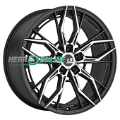 Литой диск LS FlowForming RC96 9x20 5x108 ET 35 Dia 65.1 (черный матовый с полировкой)