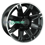 Литой диск LS Wheels LS763 8x17 6x139.7 ET 10 Dia 107.1 (bkl)