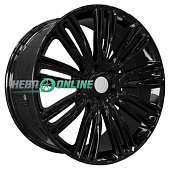 Литой диск PDW 5312 9.5x21 5x120 ET 48 Dia 72.56 (черный глянцевый)