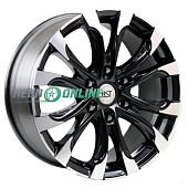 Литой диск RST R 118 7.5x18 6x139.7 ET 42 Dia 67.1 (черный глянцевый)
