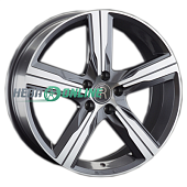 Литой диск Replay A160 8x19 5x112 ET 26 Dia 66.6 (серый темный глянцевый полностью полированнный)