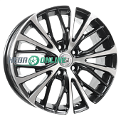 Литой диск RST R 027 7.5x17 5x114.3 ET 46 Dia 67.1 (черный глянцевый)