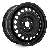 Штампованный диск Magnetto 17003 7x17 5x114.3 ET 39 Dia 60.1 (черный глянцевый)