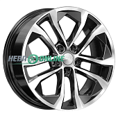 Литой диск Скад Тукан 7x17 5x100 ET 45 Dia 67.1 (серебристый)