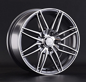 Литой диск LS Wheels LS832 6x14 4x98 ET 38 Dia 58.6 (серый темный глянцевый полностью полированнный)