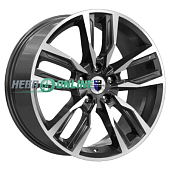 Литой диск КиК Борэй (КС901) 8x18 5x100 ET 45 Dia 67.1 (серебристый темный)