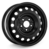 Штампованный диск Trebl X40054 6x16 5x114.3 ET 43 Dia 67.1 (черный глянцевый)