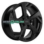 Литой диск Khomen KHW1712 7x17 5x114.3 ET 40 Dia 66.1 (серый с полированной лицевой частью)