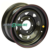 Штампованный диск Off Road Wheels Ленд Ровер 7x16 5x165 ET  Dia 125 (черный)
