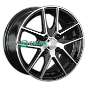 Литой диск LS Wheels LS771 6.5x15 4x108 ET 45 Dia 63.3 (серый темный глянцевый полностью полированнный)