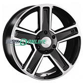 Литой диск LS Wheels LS1296 8x18 6x139.7 ET 35 Dia 75.1 (bkf)