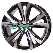 Литой диск Replica FR LX273 8x20 5x114.3 ET 30 Dia 60.1 (черный глянцевый полированная лицевая сторона диска)