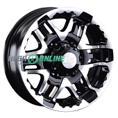 Литой диск LS Wheels LS894 6.5x15 6x139.7 ET  Dia 106.1 (bkf)