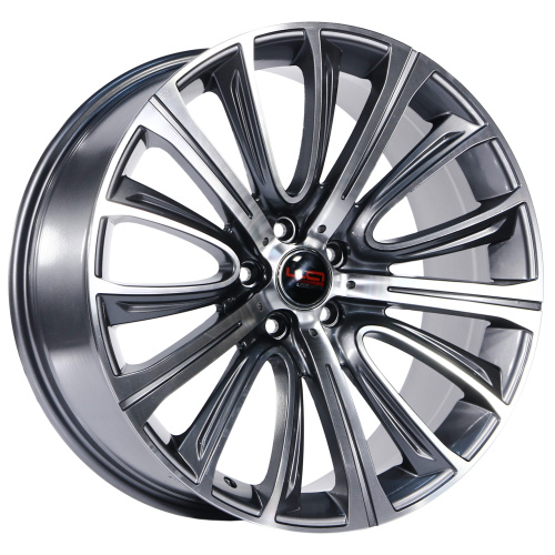 LegeArtis Concept B531 10x20 5x112 ET 40 Dia 66.6 (серый темный глянцевый полностью полированнный)