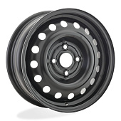 Штампованный диск Trebl 53A38R 5.5x14 4x100 ET 38 Dia 54.1 (черный глянцевый)