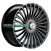 Литой диск Khomen KHW2008 9.5x20 5x112 ET 38 Dia 66.6 (gray-fp matt)