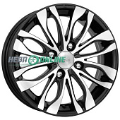 Литой диск КиК Канзаши (КС628) 5.5x14 4x108 ET 16 Dia 65.1 (серебристый темный)