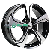 Литой диск RST R 026 6.5x16 5x112 ET 45 Dia 57.1 (черный глянцевый)