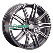 Литой диск LS Wheels LS773 6.5x17 5x108 ET 52.5 Dia 63.3 (серый темный глянцевый полностью полированнный)