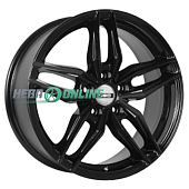 Литой диск NEO 782 7.5x17 5x114.3 ET 52 Dia 67.1 (черный глянцевый)