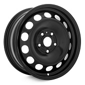 Штампованный диск Magnetto 16005 6.5x16 5x112 ET 46 Dia 57.1 (черный глянцевый)