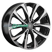 Литой диск Replay JT9 7.5x19 5x108 ET 39 Dia 60.1 (чёрный глянцевый с полированной лицевой частью)