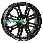 Литой диск RST R 126 6x16 4x98 ET 33 Dia 58.6 (серебристый с полированным ободом)