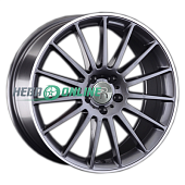 Литой диск Replay MR198 7.5x19 5x112 ET 40 Dia 66.6 (серый темный глянцевый с полированным ободом)