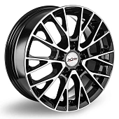 Литой диск X Trike X-135 6.5x16 5x114.3 ET 45 Dia 67.1 (черный матовый)