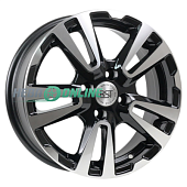 Литой диск RST R 065 6x15 4x100 ET 50 Dia 60.1 (черный глянцевый)