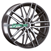 Литой диск Replay B308 8.5x20 5x112 ET 27 Dia 66.6 (серебристый матовый с полированной лицевой частью)