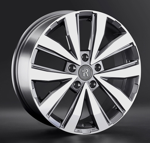 Replay GA1 7.5x18 5x120 ET 41 Dia 59.6 (чёрный глянцевый с полированной лицевой частью)