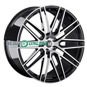 Литой диск LS Forged LS FG12 11.5x23 5x112 ET 43 Dia 66.6 (черный глянцевый)