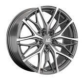 Литой диск LS FlowForming RC84 8.5x19 5x114.3 ET 45 Dia 67.1 (серебристый матовый с полированной лицевой частью)