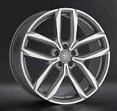 Литой диск Replay JT17 8x20 5x108 ET 39 Dia 60.1 (серебристый матовый с полированной лицевой частью)