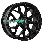 Литой диск Venti 1520 6x15 4x98 ET 35 Dia 58.6 (чёрный с полированной лицевой частью)