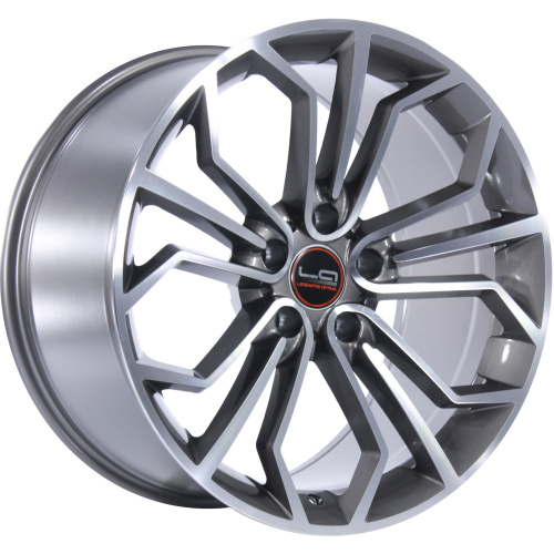 LegeArtis Concept B112 9x19 5x120 ET 18 Dia 72.6 (серый темный глянцевый полностью полированнный)