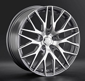 Литой диск LS Wheels LS1361 7.5x17 5x108 ET 33 Dia 60.1 (серый темный глянцевый полностью полированнный)