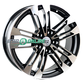 Литой диск RST R 167 7x17 5x120 ET 55 Dia 65.1 (черный матовый с полированной лицевой частью)